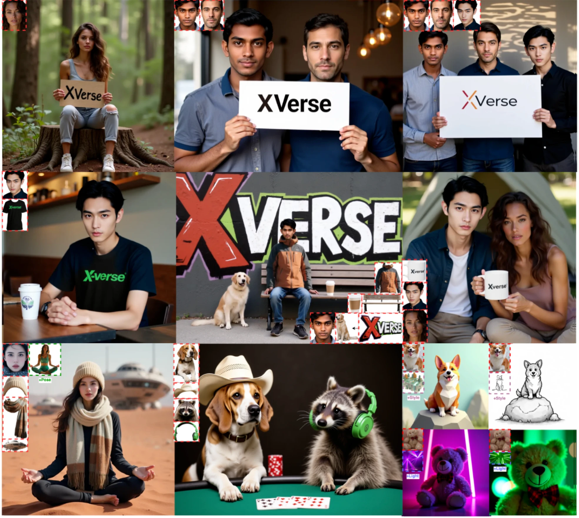 XVerse AI Multi-Subject Control Generation